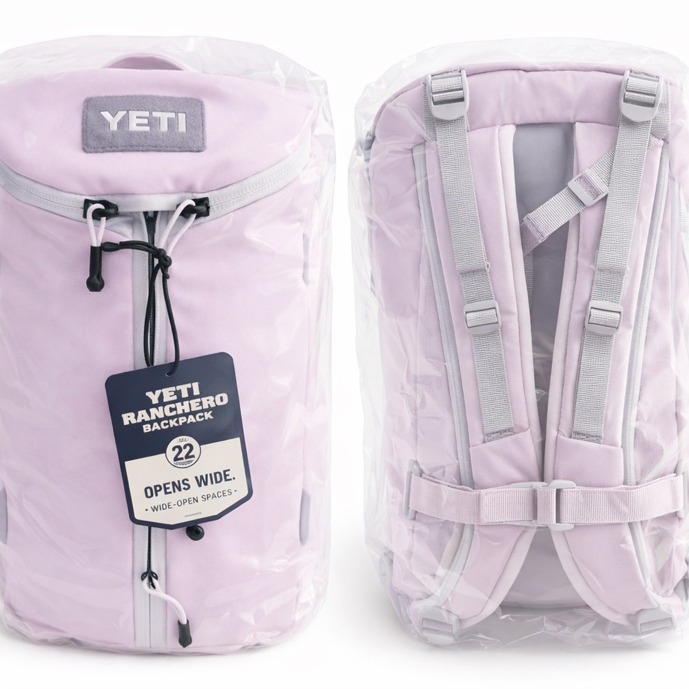 YETI Ranchero 22L Backpack Cherry Blossom Pink NWT - Picture 2 of 3